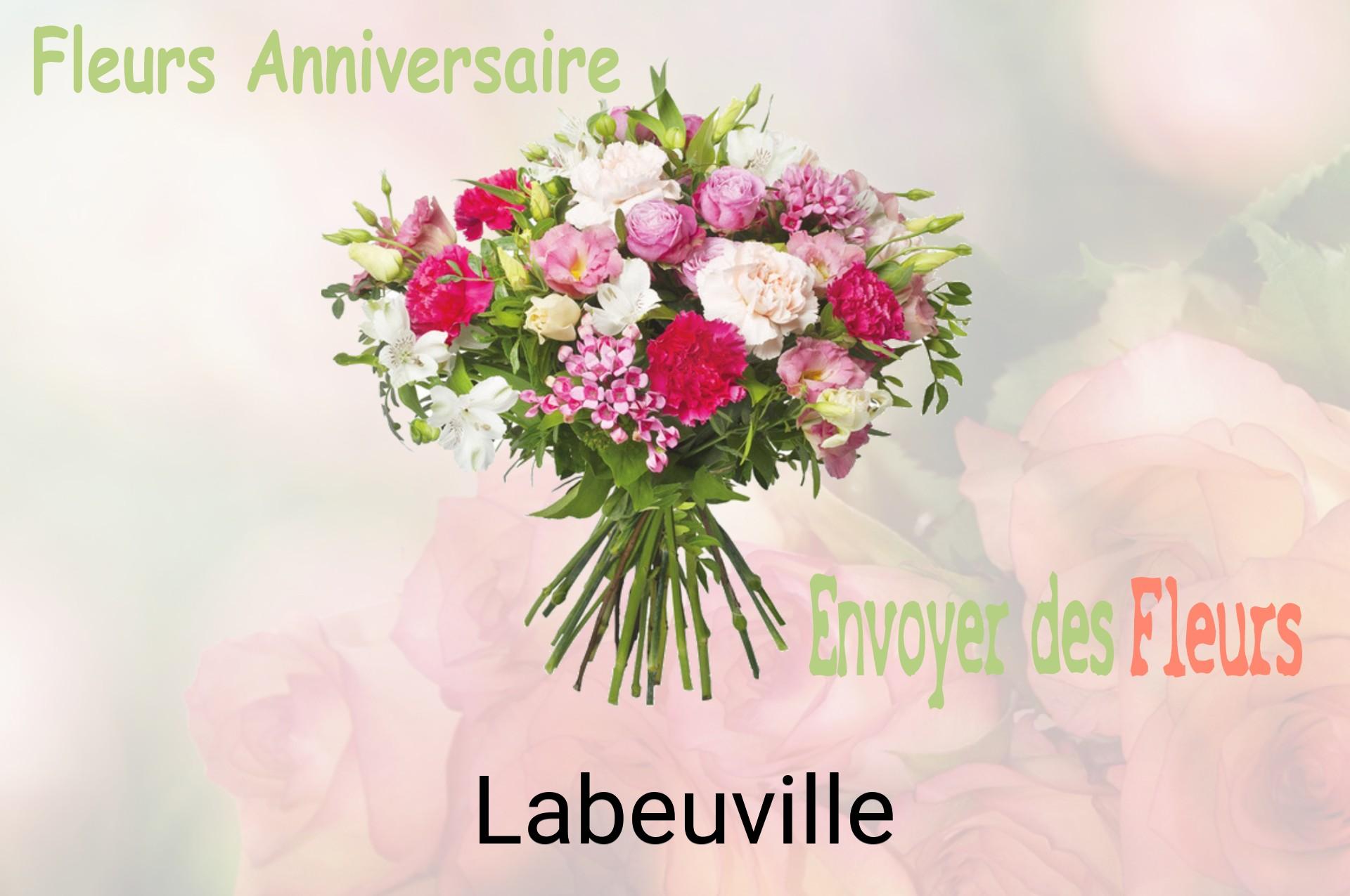 Bouquet de fleurs d’anniversaire livré à Labeuville