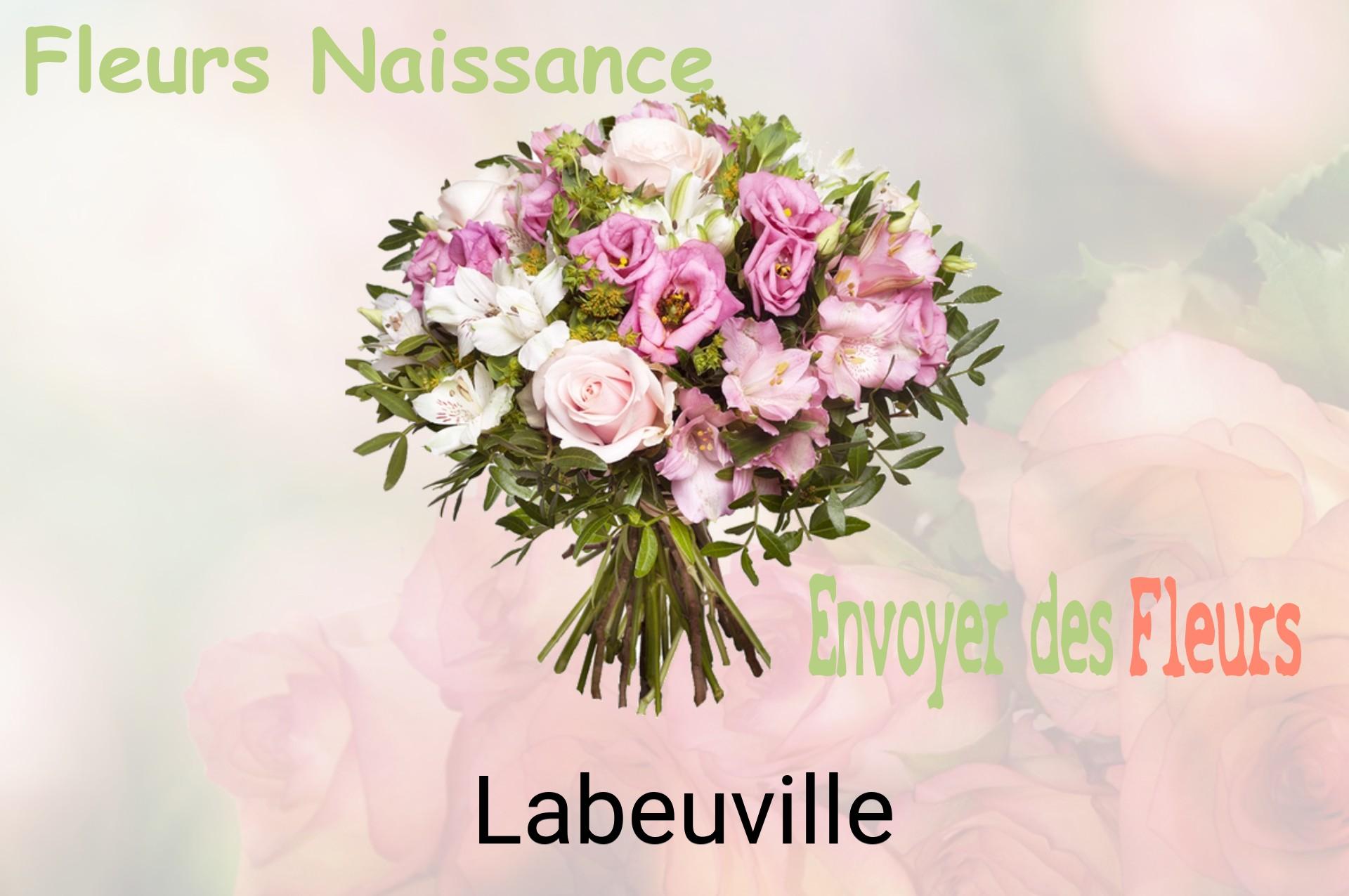 Bouquet de fleurs de naissance livré à Labeuville